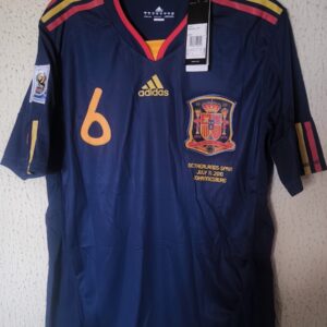 (Replica version player) Nueva - Seleccion de España - 6 Andres Iniesta