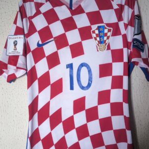 Player Issue / Match Worn - Seleccion de Croacia - 10 Luka Modric