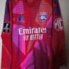 Player Issue y firmada vs OGC Niza Nice - Olympique de Lyon Lyonnais - 40 Remy Descamps