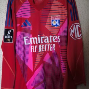 Player Issue y firmada vs OGC Niza Nice - Olympique de Lyon Lyonnais - 40 Remy Descamps