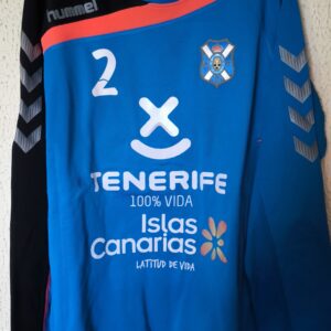 CD Tenerife - dorsal 2 - player worn training